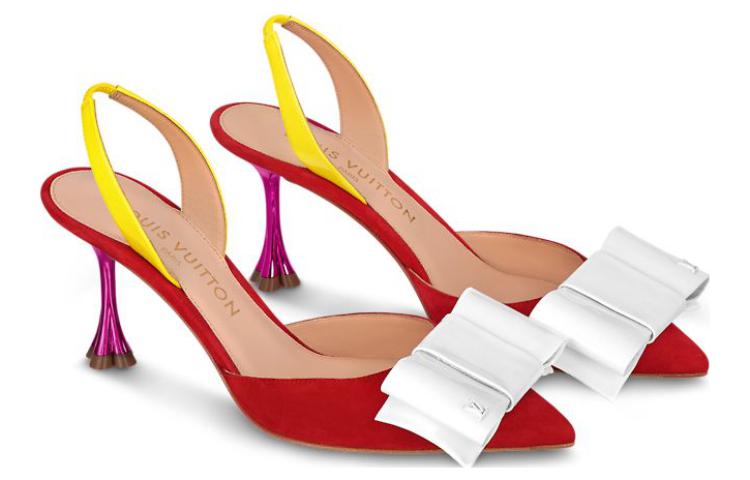 Lookbook (W) Louis Vuitton B Blossom 'Stiletto de Gamuza Roja' 1AC976