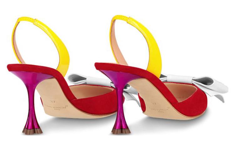 Shop (W) Louis Vuitton B Blossom 'Stiletto de Gamuza Roja' 1AC976