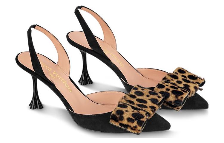 Lookbook (W) Louis Vuitton B Blossom 'Suede Fesyen Serbaguna Tumit Tinggi Stiletto Hitam' 1AC8B4