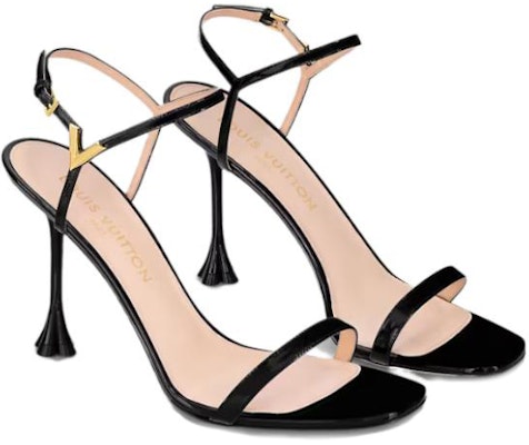 (Women) Louis Vuitton B Blossom 'V-Strap Sandals' Black 1AC8BV Order (Women) Louis Vuitton B Blossom 'V-Strap Sandals' Black 1AC8BV