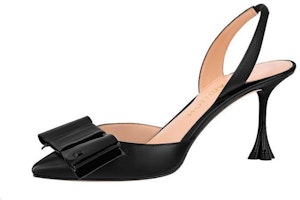 (Women) Louis Vuitton B Blossom High Heel 'Black Bow' 1ACAU1 (Women) Louis Vuitton B Blossom High Heel 'Black Bow' 1ACAU1