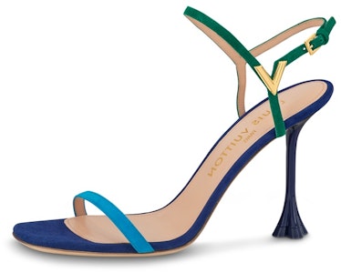 (W) Sandal Tumit Tinggi Louis Vuitton B Blossom 'Biru Hijau' 1ACA7A Buy (W) Sandal Tumit Tinggi Louis Vuitton B Blossom 'Biru Hijau' 1ACA7A