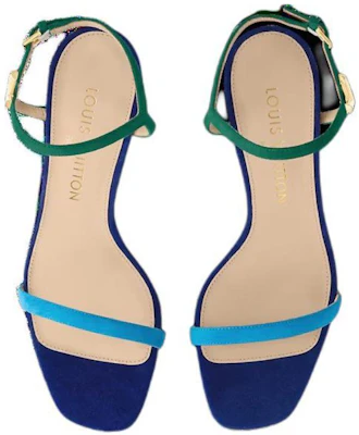 (W) Sandal Tumit Tinggi Louis Vuitton B Blossom 'Biru Hijau' 1ACA7A Purchase (W) Sandal Tumit Tinggi Louis Vuitton B Blossom 'Biru Hijau' 1ACA7A