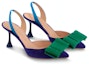 Lookbook (W) Louis Vuitton B Blossom Tumit Tinggi 'Blue Bow' 1ACAER