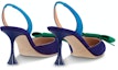 Shop (W) Louis Vuitton B Blossom Tumit Tinggi 'Blue Bow' 1ACAER