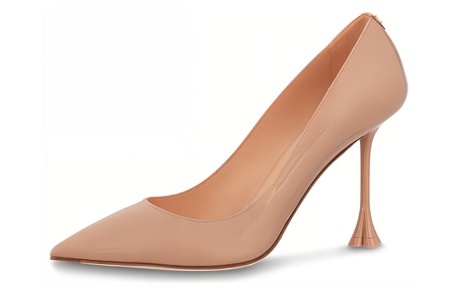 (Women) Louis Vuitton B Blossom High Heels 'Nude Pink' 1AC80T