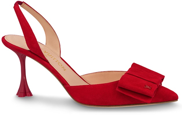 (Women) Louis Vuitton B Blossom High Heels 'Red Bow Tie' 1AC898 Order (Women) Louis Vuitton B Blossom High Heels 'Red Bow Tie' 1AC898