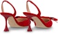 (W) Louis Vuitton B Blossom Tumit Tinggi 'Red Bow Tie' 1AC898