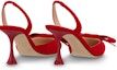 Shop (W) Louis Vuitton B Blossom Tumit Tinggi 'Red Bow Tie' 1AC898