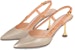(W) Louis Vuitton B Blossom Kulit Stiletto Tumit Tinggi 'Metallic' 1AC8SE