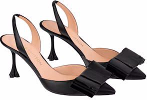 Shop (W) Louis Vuitton B Blossom Leder Stiletto High Heels mit Schnalle ''Schwarz''. 1ACAU3