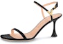 Buy (W) Louis Vuitton B Blossom Sandal Kulit Hiasan V 'Hitam' 1AC93S