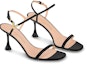 Lookbook (W) Louis Vuitton B Blossom Sandal Kulit Hiasan V 'Hitam' 1AC93S