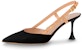 (W) Louis Vuitton B Blossom Kulit Patent Tumit Tinggi Runcing 'Hitam' 1AC6E7
