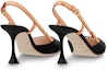 Purchase (W) Louis Vuitton B Blossom Kulit Patent Tumit Tinggi Runcing 'Hitam' 1AC6E7