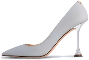 (Women) Louis Vuitton B Blossom Pointed Toe Slip-On Stiletto 'Grey' 1AC81D (Women) Louis Vuitton B Blossom Pointed Toe Slip-On Stiletto 'Grey' 1AC81D