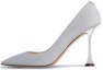 Buy (W) Louis Vuitton B Blossom Kasut Tumit Tinggi Slip-On Hujung Runcing 'Kelabu' 1AC81D