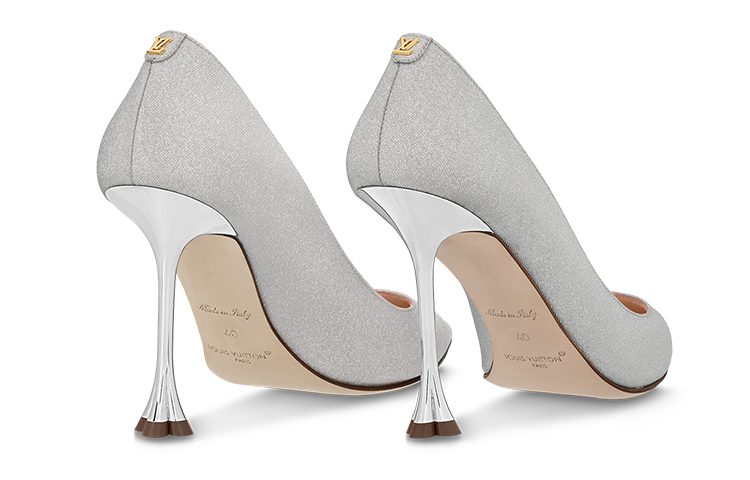 Purchase (W) Louis Vuitton B Blossom Tacones de Punta Slip-On Stiletto 'Gris' 1AC81D