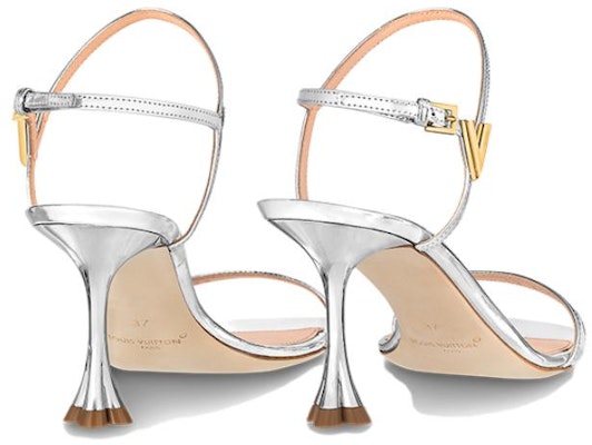 (Women) Louis Vuitton B Blossom Sandal 'Silver V Accent' 1AC92Y Shop (Women) Louis Vuitton B Blossom Sandal 'Silver V Accent' 1AC92Y