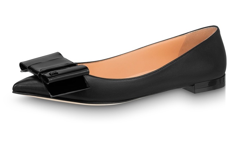 Buy (W) Kasut Louis Vuitton B Blossom Slip-On Kasual 'Kulit Hitam' 1ACARO