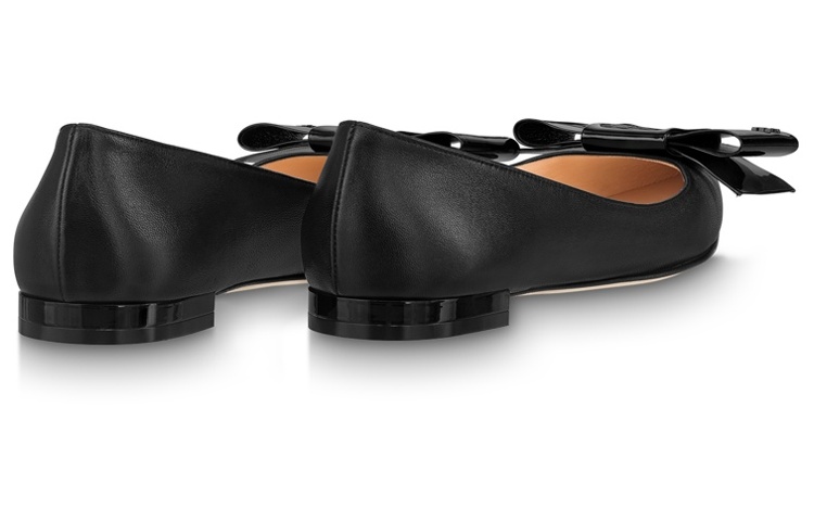 Lookbook (W) Zapatos Casuales Louis Vuitton B Blossom Slip-On 'Cuero Negro' 1ACARO