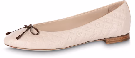 (Women) Louis Vuitton LV Nina Flat Ballerina Shoes 'Pink Monogram' 1ABHCV (Women) Louis Vuitton LV Nina Flat Ballerina Shoes 'Pink Monogram' 1ABHCV