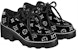 (W) Kasut Platform Louis Vuitton Beau Bourg 'Hitam dengan Monogram Putih' 1A95Y9