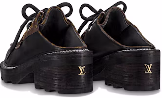 Lookbook (W) Louis Vuitton Beaubourg 'Zapatillas Mulas de Piel Negra' 1A63Y9