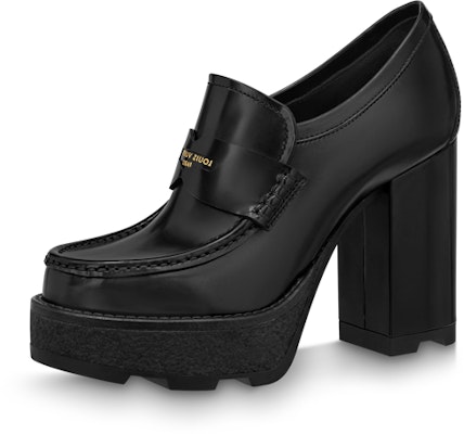(W) 루이비통 보부르 블랙 레더 뮬 (or) LV 보부르 블랙 뮬 1ABVT2 Buy (W) 루이비통 보부르 블랙 레더 뮬 (or) LV 보부르 블랙 뮬 1ABVT2