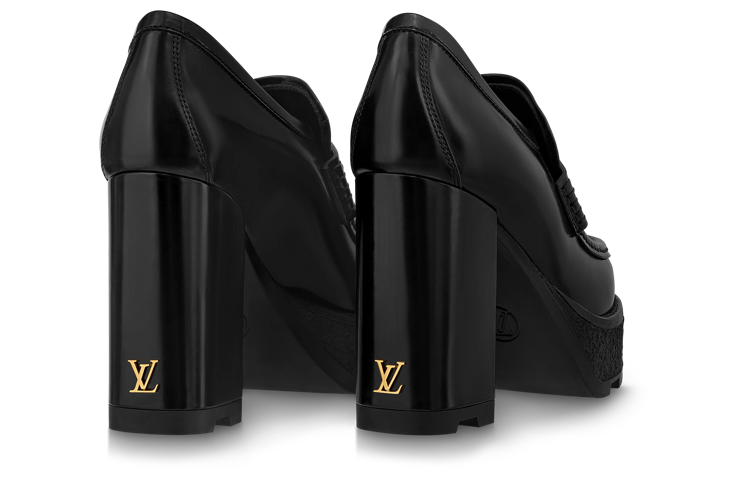 Shop (W) Louis Vuitton Beaubourg 'Sandal Kulit Hitam' 1ABVT2