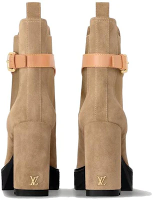 (W) Louis Vuitton Beaubourg Ankle Boot 'Tan Buckle' Coklat Gesper 1ACJYA Purchase (W) Louis Vuitton Beaubourg Ankle Boot 'Tan Buckle' Coklat Gesper 1ACJYA