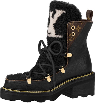 (Women) Louis Vuitton Beaubourg Ankle Boots 'Black' 1A8CU7 Buy (Women) Louis Vuitton Beaubourg Ankle Boots 'Black' 1A8CU7