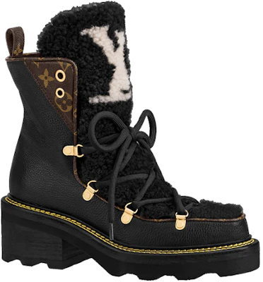 (W) Louis Vuitton Beaubourg Sepatu Boot Ankle 'Hitam' 1A8CU7 Order (W) Louis Vuitton Beaubourg Sepatu Boot Ankle 'Hitam' 1A8CU7