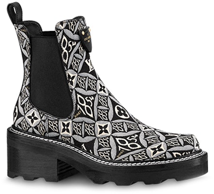 (Women) Louis Vuitton Beaubourg Ankle Chelsea Boots 'Black' 1A8UNL Order (Women) Louis Vuitton Beaubourg Ankle Chelsea Boots 'Black' 1A8UNL