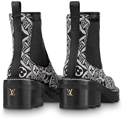 (Women) Louis Vuitton Beaubourg Ankle Chelsea Boots 'Black' 1A8UNL Shop (Women) Louis Vuitton Beaubourg Ankle Chelsea Boots 'Black' 1A8UNL