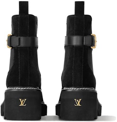 (W) Louis Vuitton Beaubourg Kulit Chelsea Boot 'Casual Chunky Heel Hitam' 1ACKCJ Shop (W) Louis Vuitton Beaubourg Kulit Chelsea Boot 'Casual Chunky Heel Hitam' 1ACKCJ