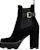 (W) Louis Vuitton Beaubourg Chelsea Boot 'Tumit Selesa Kulit Anak Hitam' 1ACJY2