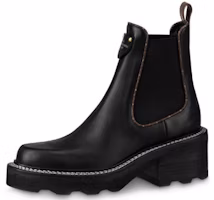 (Women) Louis Vuitton LV Beaubourg Chlsea Boots 'Black Brown White' 1A8947 (Women) Louis Vuitton LV Beaubourg Chlsea Boots 'Black Brown White' 1A8947