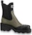 (W) Louis Vuitton Beaubourg Chelsea Boot 'Hitam Hijau' 1A9GYP