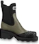 Order (W) Sepatu Boot Louis Vuitton Beaubourg Chelsea 'Hitam Hijau' 1A9GYP