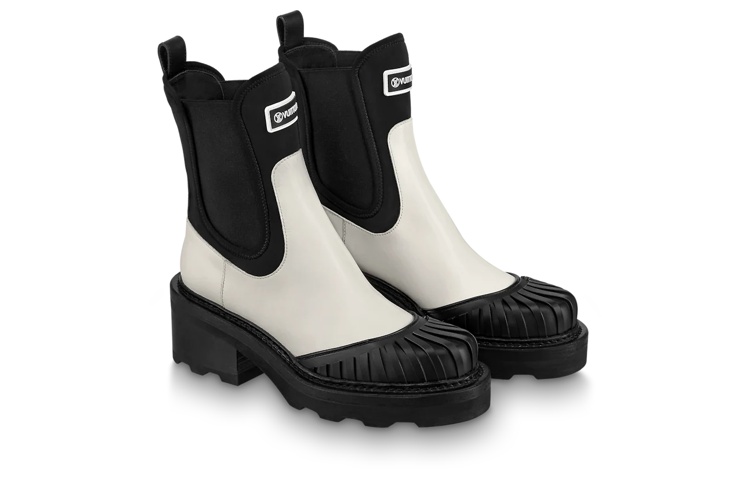 Lookbook (W) 路易威登Beaubourg切尔西靴‘黑白’ 1A9GYA