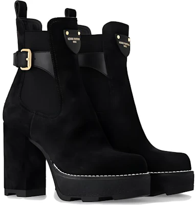 (W) Louis Vuitton Beaubourg Chelsea Boot ''Zwart Kalfsleer Comfort Hak'' 1ACJY2 Lookbook (W) Louis Vuitton Beaubourg Chelsea Boot ''Zwart Kalfsleer Comfort Hak'' 1ACJY2