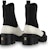 (W) Louis Vuitton Beaubourg Chelsea Boot 'Hitam dan Putih' 1A9GYA