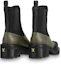 Shop (W) Sepatu Boot Louis Vuitton Beaubourg Chelsea 'Hitam Hijau' 1A9GYP