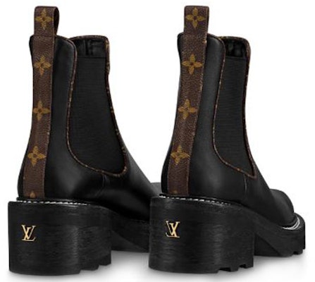 (W) Botas Chelsea Louis Vuitton LV Beaubourg 'Negro Marrón Blanco' 1A8947 Shop (W) Botas Chelsea Louis Vuitton LV Beaubourg 'Negro Marrón Blanco' 1A8947