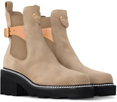 (W) Bota Louis Vuitton Beaubourg Chelsea 'Terciopelo Marrón Negro' 1ACKD1 Lookbook (W) Bota Louis Vuitton Beaubourg Chelsea 'Terciopelo Marrón Negro' 1ACKD1