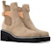 (W) Louis Vuitton Beaubourg Chelsea Boot 'Coklat Hitam Beludru' 1ACKD1