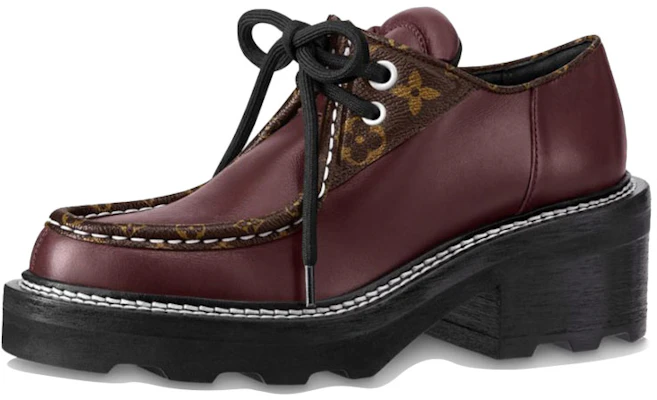 (W) Louis Vuitton Beaubourg Derby 'Burgundy' Lelaki. 1A7S44 Buy (W) Louis Vuitton Beaubourg Derby 'Burgundy' Lelaki. 1A7S44