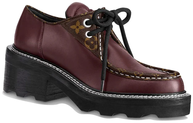 (W) Louis Vuitton Beaubourg Derby 'Burgundy' Lelaki. 1A7S44 Order (W) Louis Vuitton Beaubourg Derby 'Burgundy' Lelaki. 1A7S44
