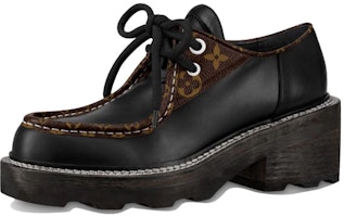 (Women) Louis Vuitton Beaubourg Platform Derby 'Black' 1A5SO7 (Women) Louis Vuitton Beaubourg Platform Derby 'Black' 1A5SO7